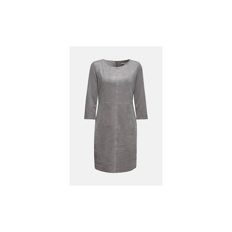 Robe stretch en similicuir