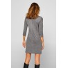 Robe stretch en similicuir