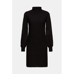 Robe-pull à manches ballon, 100 % coton