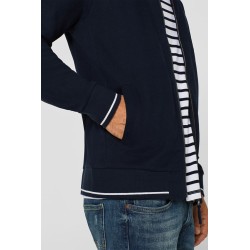 Cardigan molletonné en 100 % coton