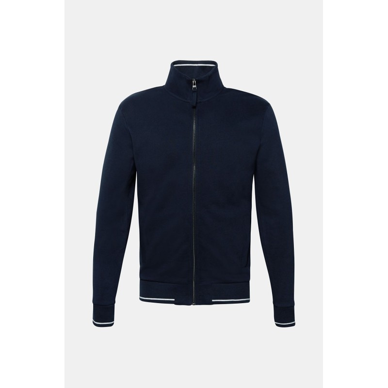 Cardigan molletonné en 100 % coton