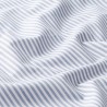 Tissu popeline coton rayures | Léger & résistant