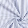 Tissu popeline coton rayures | Léger & résistant