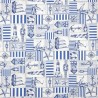 Coton enduit maritime